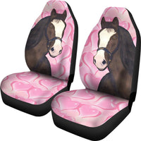 Clydesdale horse Love Print Car Seat Covers- Free Shipping - Deruj.com