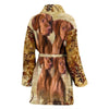 Cute Vizsla Print Women's Bath Robe-Free Shipping - Deruj.com