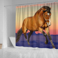 Belgian horse Print Shower Curtain-Free Shipping - Deruj.com