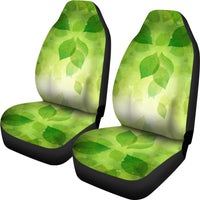 Green Leaves Print Car Seat Covers-Free Shipping - Deruj.com