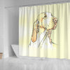 Bracco Italiano Dog Print Shower Curtain-Free Shipping - Deruj.com