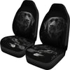 Black Labrador Retriever Print Car Seat Covers- Free Shipping - Deruj.com