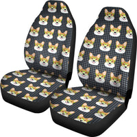 Pembroke Welsh Corgi Patterns Print Car Seat Covers-Free Shipping - Deruj.com