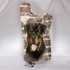 Rottweiler Dog Print Hooded Blanket-Free Shipping - Deruj.com