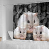 Cute Chinese Hamster Print Shower Curtains-Free Shipping - Deruj.com