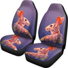 Rabbit Vector Art Print Car Seat Covers-Free Shipping - Deruj.com