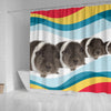 Rex guinea pig Print Shower Curtain-Free Shipping - Deruj.com
