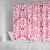 Flamingo Print Shower Curtains-Free Shipping - Deruj.com