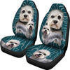 Dandie Dinmont Terrier Print Car Seat Covers-Free Shipping - Deruj.com