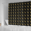 Vizsla Dog Golden Print Shower Curtain-Free Shipping - Deruj.com