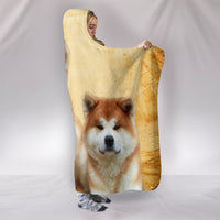 Lovely Aktia Dog Print Hooded Blanket-Free Shipping - Deruj.com