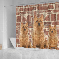 Australian Terrier Print Shower Curtains-Free Shipping - Deruj.com