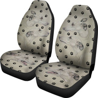 Whippet Paws Print Car Seat Covers-Free Shipping - Deruj.com