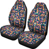 Australian Cattle Dog Floral Print Car Seat Covers-Free Shipping - Deruj.com