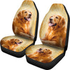 Golden Retriever Print Car Seat Covers- Free Shipping - Deruj.com