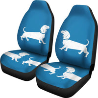 Cute Dachshund Dog Print Car Seat Covers- Free Shipping - Deruj.com