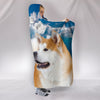 Akita Inu Print Hooded Blanket-Free Shipping - Deruj.com