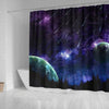 Outer Space Print Shower Curtains-Free Shipping - Deruj.com