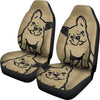 Cute BullDog Print Car Seat Covers-Free Shipping - Deruj.com