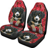 Entlebucher Mountain Dog On Pink Print Car Seat Covers-Free Shipping - Deruj.com