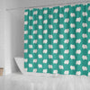 Pomeranian Dog Pattern Print Shower Curtains-Free Shipping - Deruj.com
