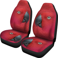 Red Mini-macaw Parrot Print Car Seat Covers-Free Shipping - Deruj.com