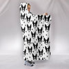 Boston Terrier Pattern Print Hooded Blanket-Free Shipping-Limited Edition - Deruj.com