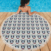 French Bulldog Pattern Print Limited Edition Beach Blanket-Free Shipping - Deruj.com