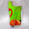 Flamingo Bird Print Hooded Blanket-Free Shipping - Deruj.com