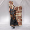 Miniature Pinscher Print Hooded Blanket-Free Shipping - Deruj.com