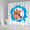 Jersey Cow Print Shower Curtain-Free Shipping - Deruj.com