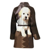 Shih-Poo Dog Print Women's Bath Robe-Free Shipping - Deruj.com
