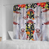 Charolais Cattle (Cow) Print Shower Curtains-Free Shipping - Deruj.com