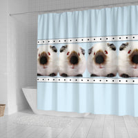 Himalayan guinea pig Print Shower Curtain-Free Shipping - Deruj.com
