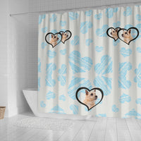 Norwich Terrier Print Shower Curtain-Free Shipping - Deruj.com