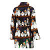 Zebra Finch Bird Pattern Print Women's Bath Robe-Free Shipping - Deruj.com