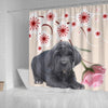 Neapolitan Mastiff Print Shower Curtain-Free Shipping - Deruj.com