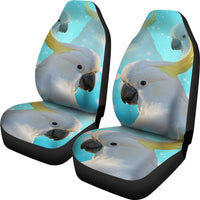 Cockatoo Parrot Print Car Seat Covers-Free Shipping - Deruj.com