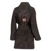 Bouvier des Flandres Dog Print Women's Bath Robe-Free Shipping - Deruj.com
