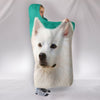 American Eskimo Dog Print Hooded Blanket-Free Shipping - Deruj.com