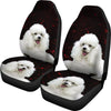 Cute Poodle Dog Print Car Seat Covers-Free Shipping - Deruj.com