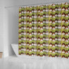 Shetland Sheepdog Pattern Print Shower Curtains-Free Shipping - Deruj.com
