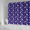 German Shepherd Dog Floral Print Shower Curtains-Free Shipping - Deruj.com