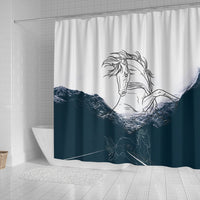 Dutch Warmblood Horse Print Shower Curtain-Free Shipping - Deruj.com