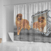 Leonberger Dog Print Shower Curtain-Free Shipping - Deruj.com