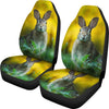 Rabbit Nature Art Print Car Seat Covers-Free Shipping - Deruj.com