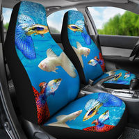 Guppy Fish Print Car Seat Covers-Free Shipping - Deruj.com