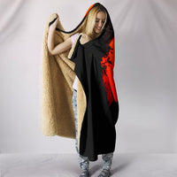 Giraffe Shadow Print Hooded Blanket-Free Shipping - Deruj.com