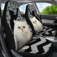 Persian Cat Paws Print Car Seat Covers-Free Shipping - Deruj.com