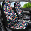 English Springer Spaniel Dog Floral Print Car Seat Covers-Free Shipping - Deruj.com